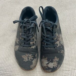 Nobull Camouflage Blue and tan trainers